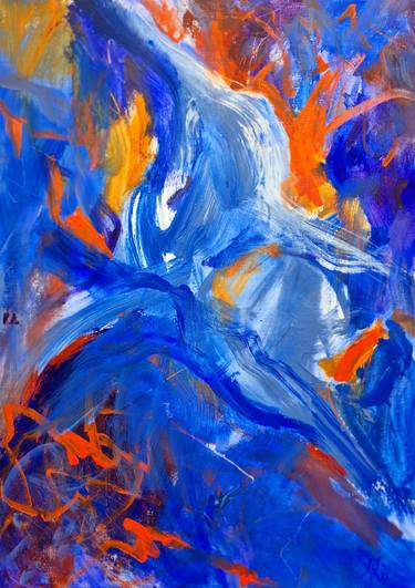 FIRE DANCE. 50*70 CM / 19,7*27,5 IN thumb