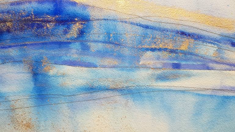 Original Art Deco Abstract Painting by Maryana Bryukhanova