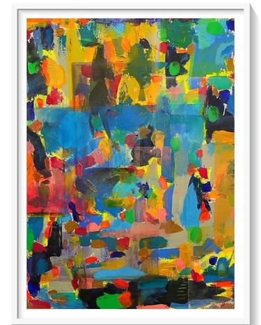 Original Abstract Expressionism Abstract Paintings by Corey Mukes