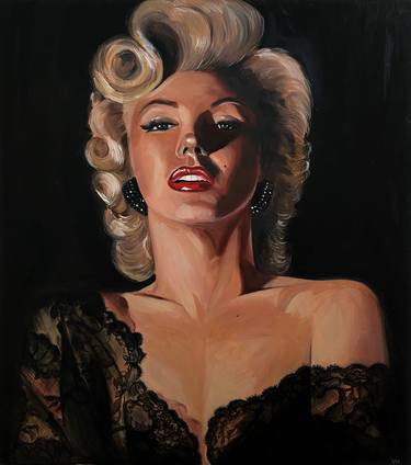 Original Figurative Pop Culture/Celebrity Paintings by Valerie Matejik