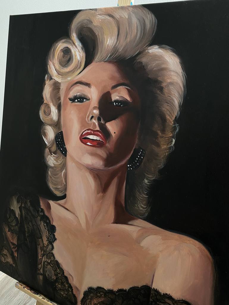 Original Figurative Pop Culture/Celebrity Painting by Valerie Matejik