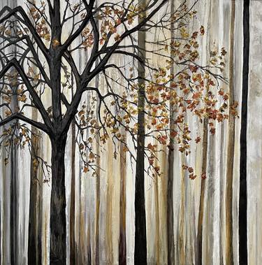 Original Abstract Expressionism Abstract Mixed Media by Irina Ges