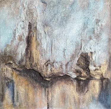 Original Abstract Expressionism Abstract Mixed Media by Irina Ges