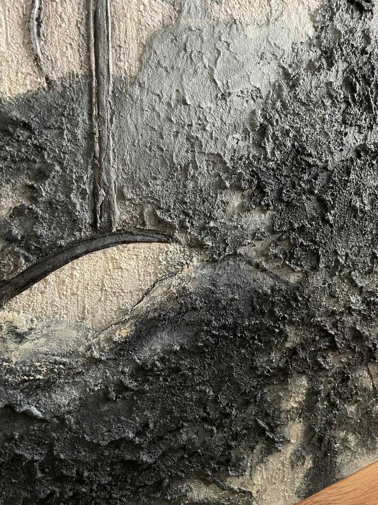 Original Minimalism Nature Mixed Media by Irina Ges