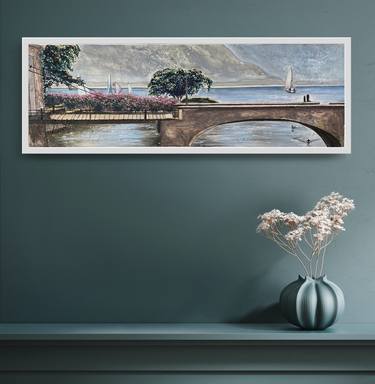 Print of Realism Landscape Paintings by Irina Ges