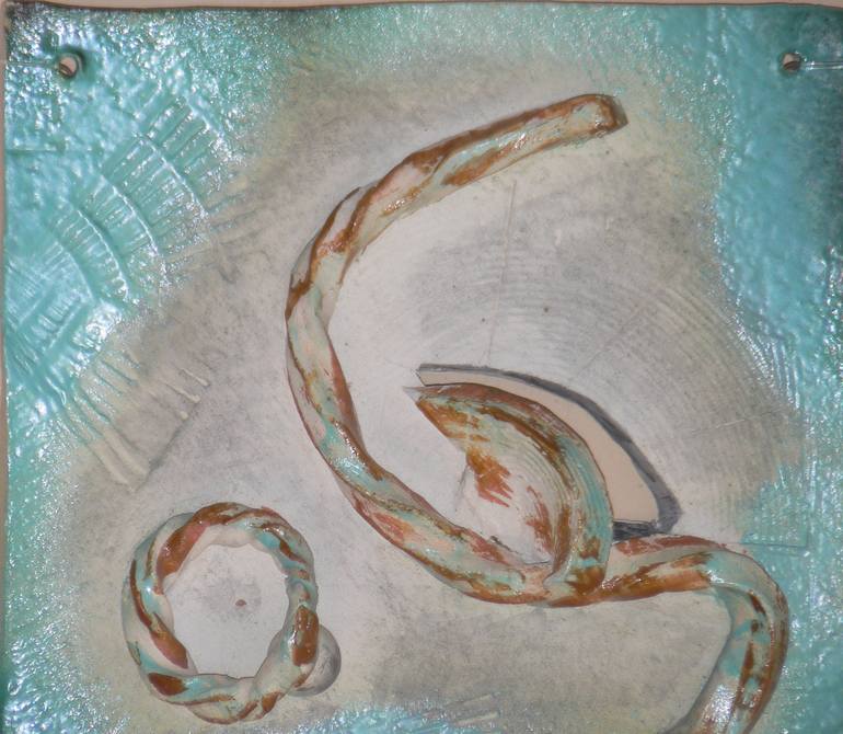 Original Modernism Abstract Sculpture by Ladyit-Roberta Barlati