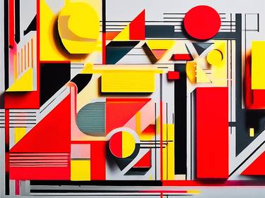 Original Artificial Intelligence Abstract Digital by Giorgio Gerardi