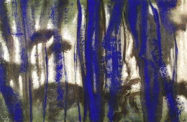 Original Contemporary Abstract Painting by Delphine Menu