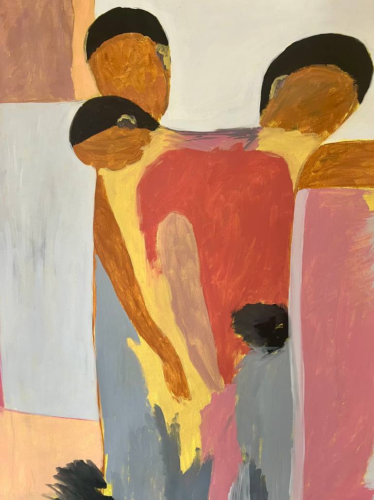 Original Figurative People Painting by Mohamed Acharki