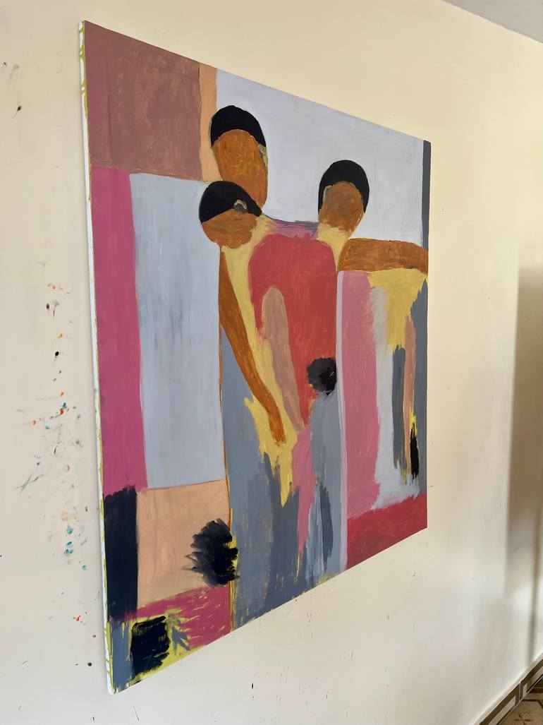 Original Figurative People Painting by Mohamed Acharki