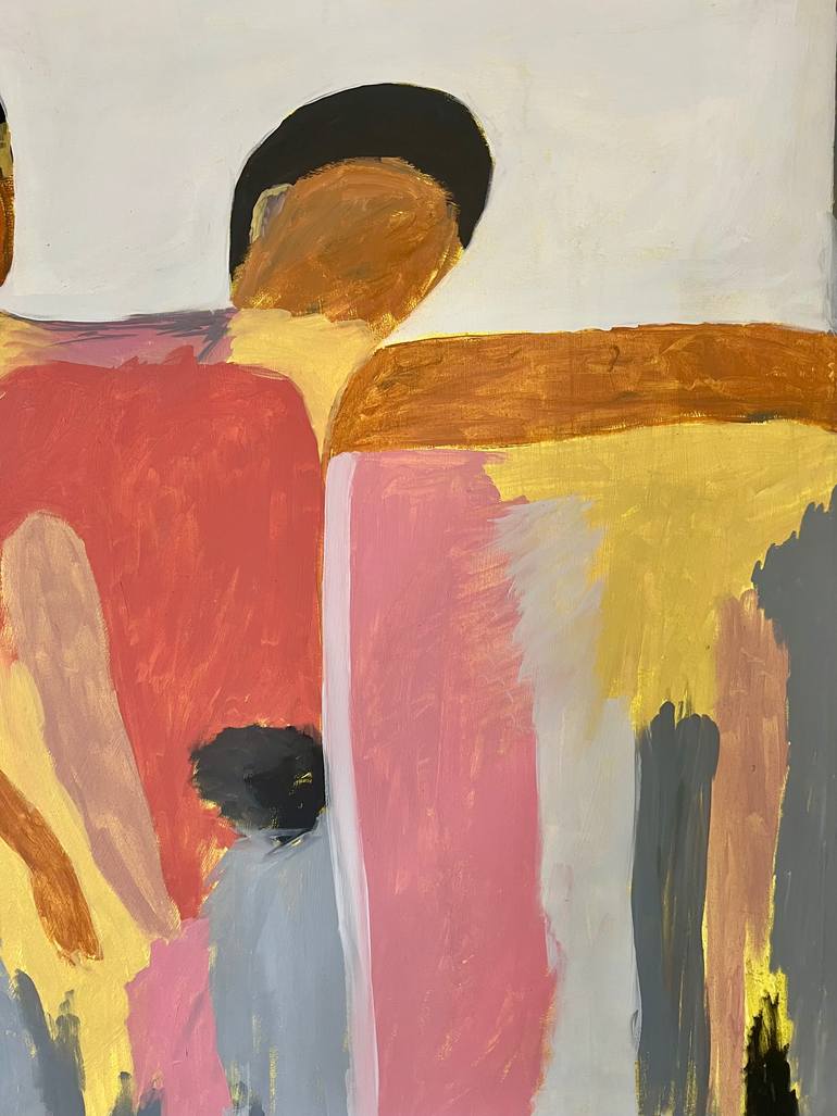 Original Figurative People Painting by Mohamed Acharki