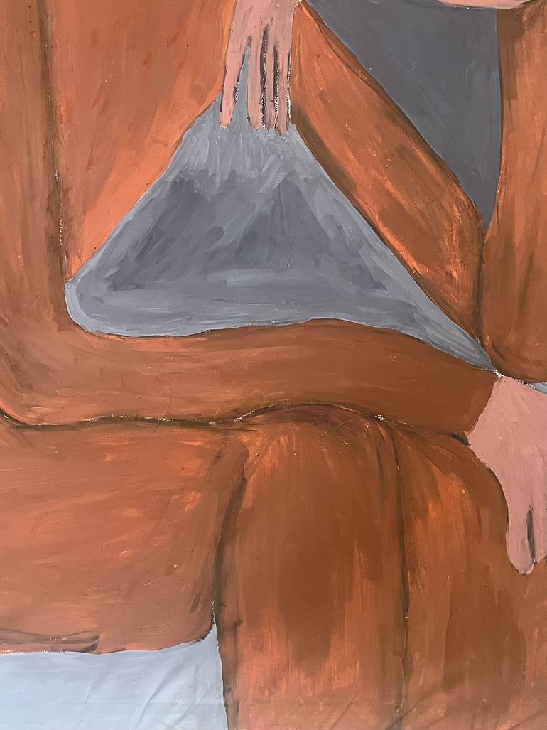 Original Figurative Women Painting by Mohamed Acharki