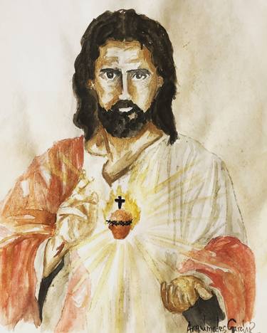 Original Expressionism Religious Paintings by Antonio Garcia
