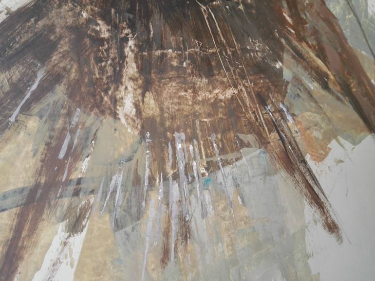 Original Expressionism People Painting by C R Y P T I D