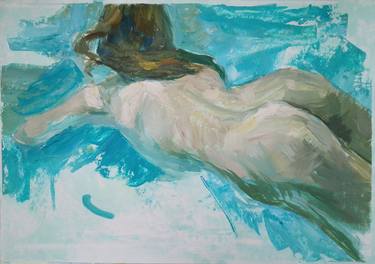 Print of Figurative Erotic Paintings by C R Y P T I D