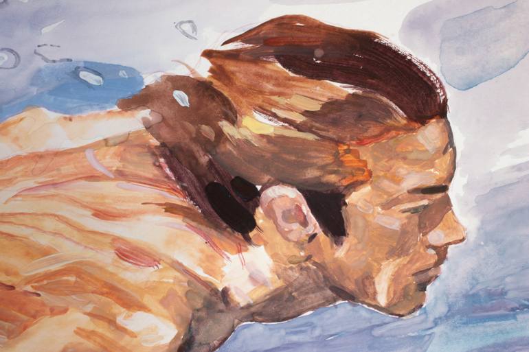 Original Figurative Body Painting by C R Y P T I D