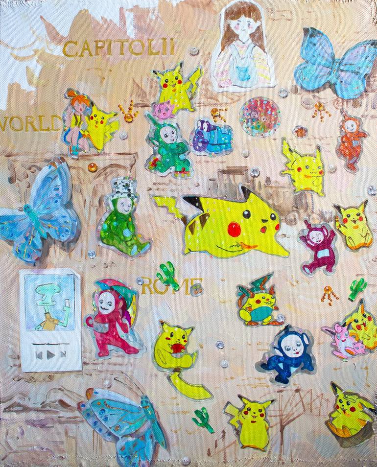 Poster Pokemon - Pikachu Neon, Wall Art, Gifts & Merchandise