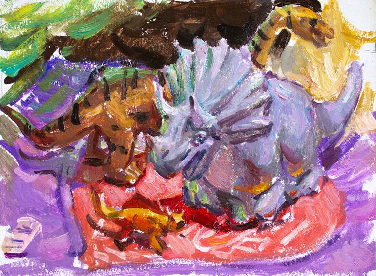 DINOSAURS ENCOUNTER. - small bright gift for xmas holidays home