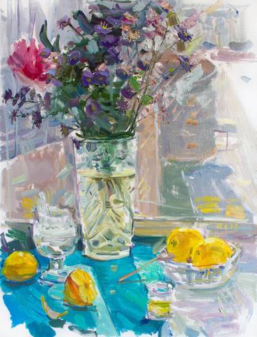 Print of Impressionism Still Life Paintings by C R Y P T I D