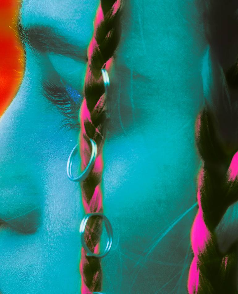 Original Abstract Expressionism Women Photography by C R Y P T I D