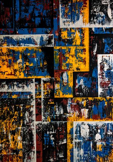 Original Abstract Paintings by Saverio Francesco Ferrulli