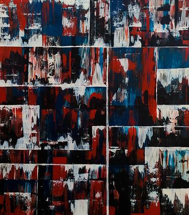 Original Abstract Paintings by Saverio Francesco Ferrulli