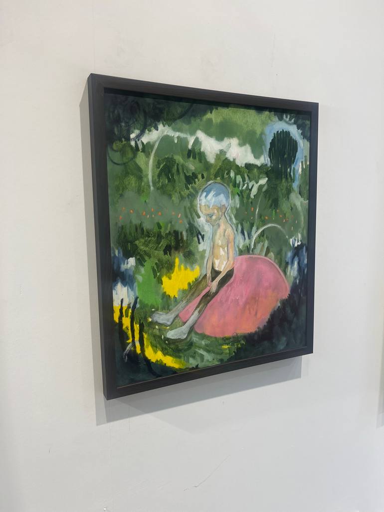 Original Contemporary People Painting by Jineui Heo