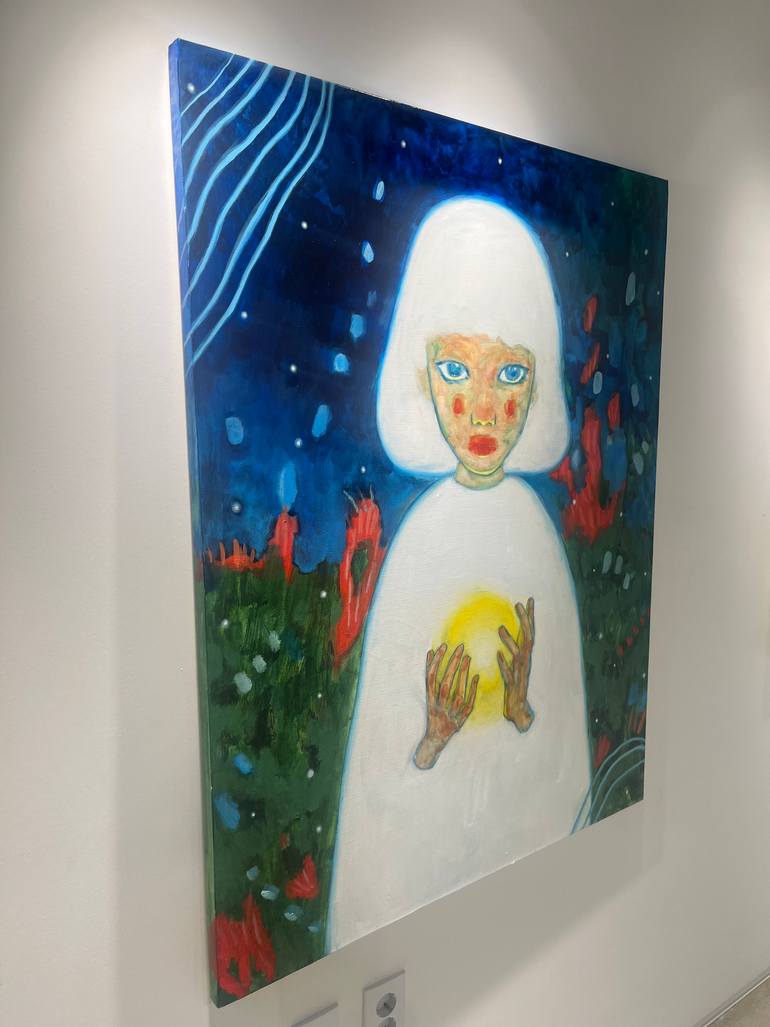 Original Contemporary People Painting by Jineui Heo
