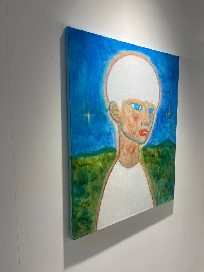 Original Contemporary People Painting by Jineui Heo