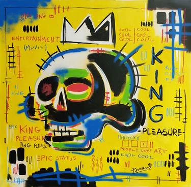 Original Expressionism Graffiti Paintings by Piriongo - Piergiorgio Leonforte