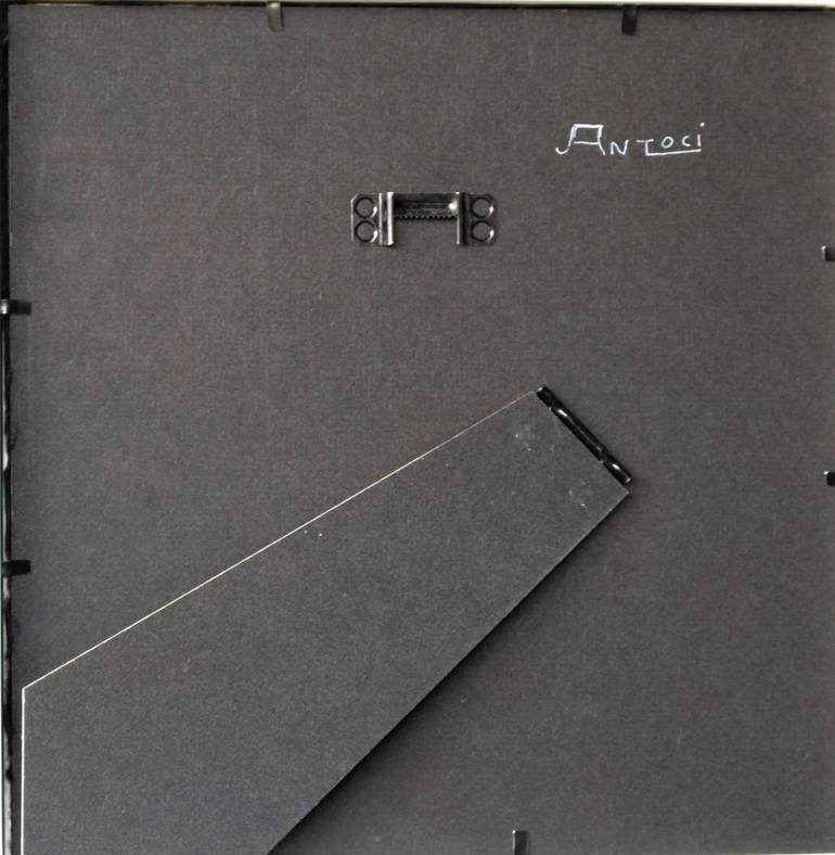 Original Black & White Abstract Sculpture by Giovanna Antoci