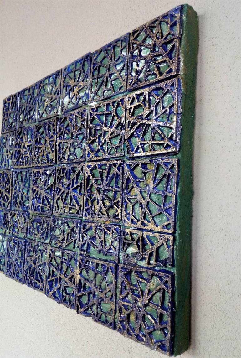 Original Geometric Sculpture by Giovanna Antoci