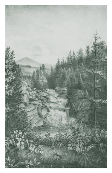 Print of Conceptual Landscape Printmaking by ben patrick