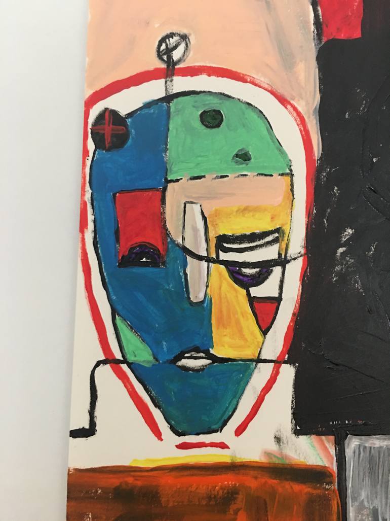 Original Abstract Expressionism Women Painting by Sophia Bèdaton