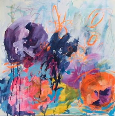 Original Expressionism Abstract Paintings by Christiane Reisert
