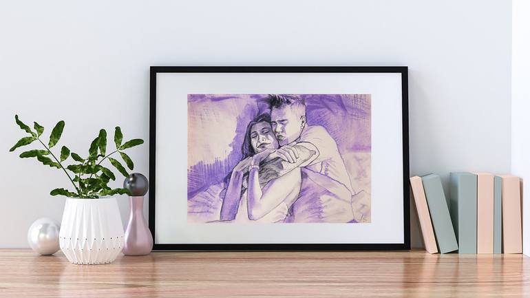Original Figurative Pop Culture/Celebrity Drawing by Alina Shangina