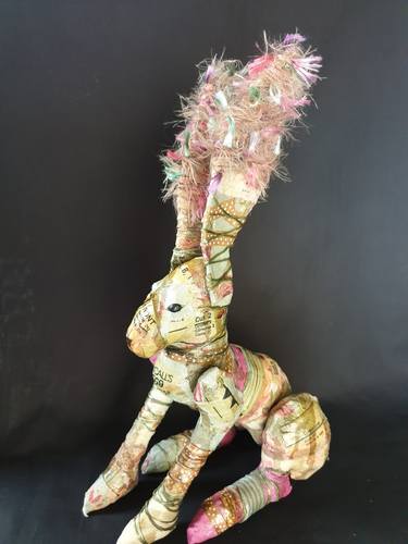 Original Expressionism Animal Sculpture by Veronika Olivier