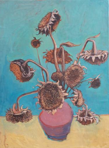 New interpretation of Van Gog's Sunflowers thumb