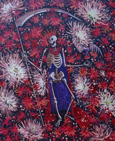 Original Contemporary Fantasy Painting by Trifon Markov