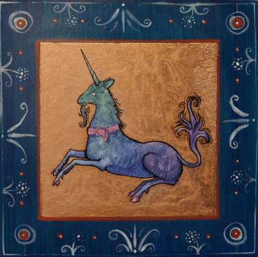 Original Art Nouveau Fantasy Painting by Trifon Markov