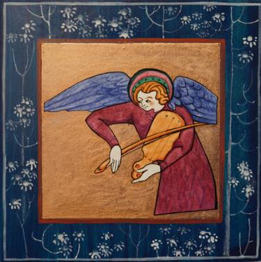 Original Art Nouveau Fantasy Painting by Trifon Markov