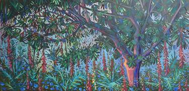Original Expressionism Landscape Painting by Trifon Markov