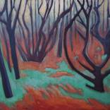 Branches under the rain by Trifon Markov