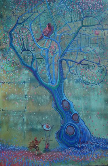 Print of Tree Paintings by Trifon Markov