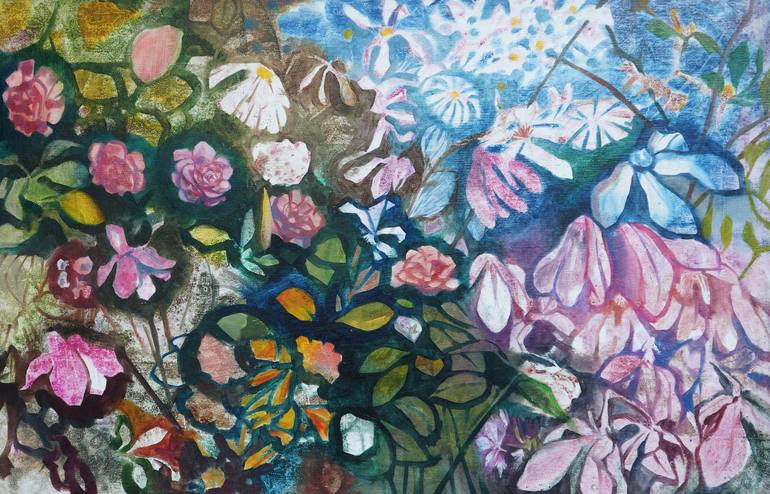 Print of Abstract Patterns Paintings by Trifon Markov