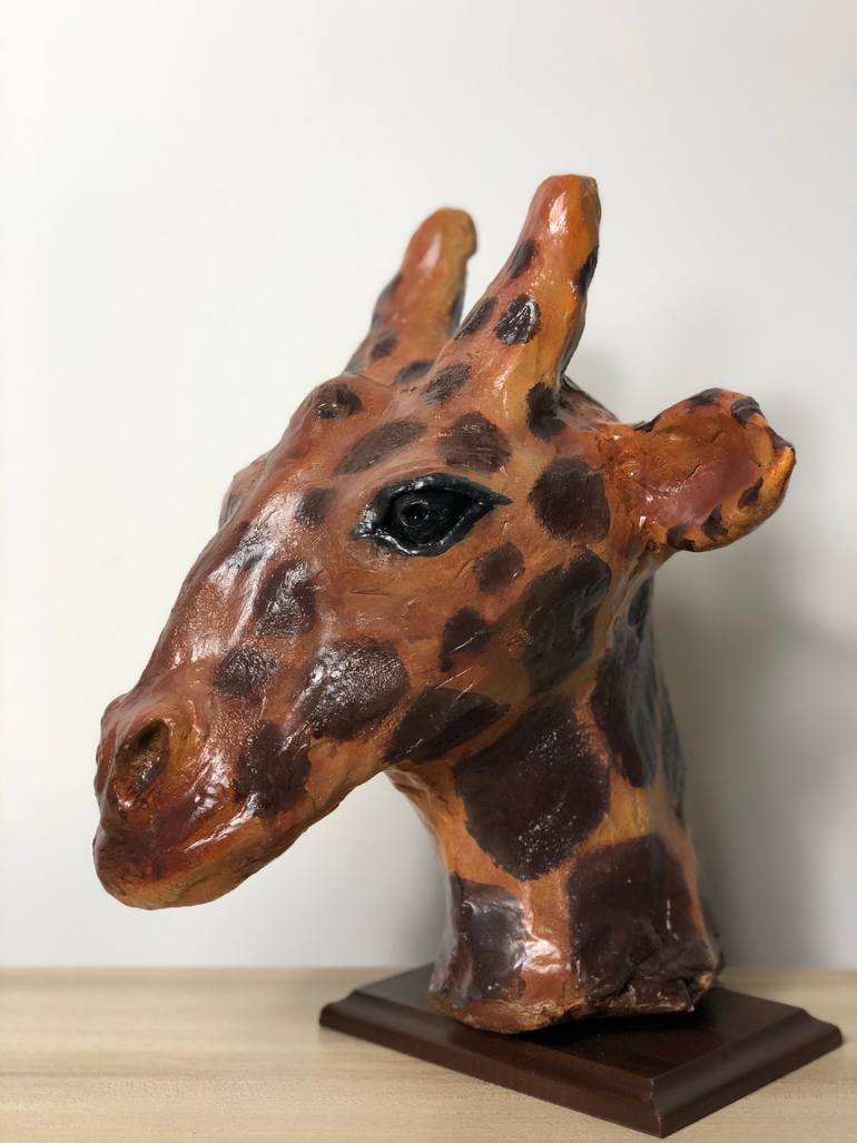 Original Art Deco Animal Sculpture by Majdi Jerbi