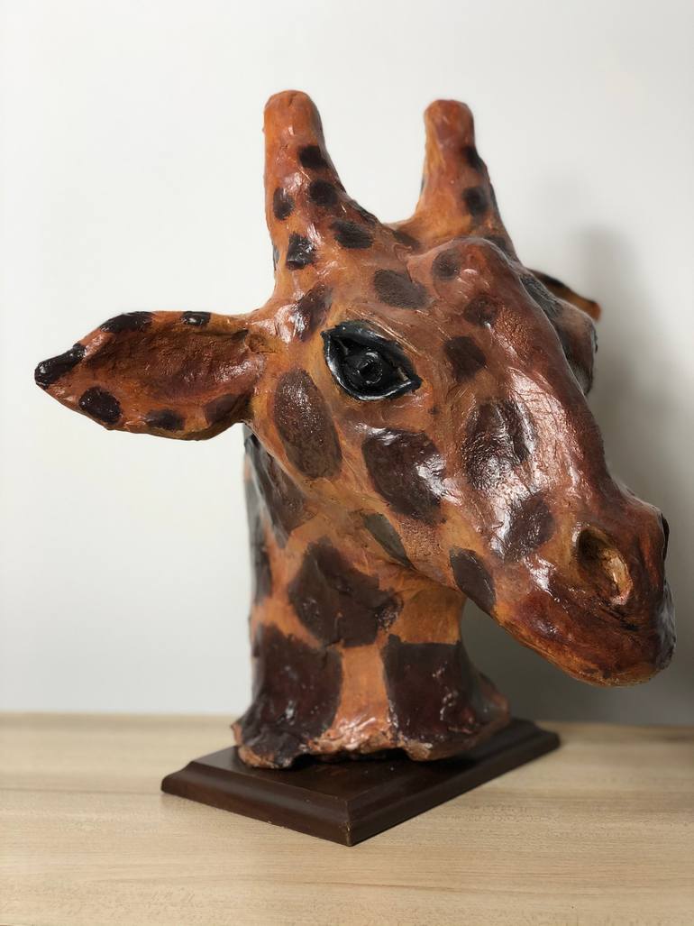 Original Art Deco Animal Sculpture by Majdi Jerbi