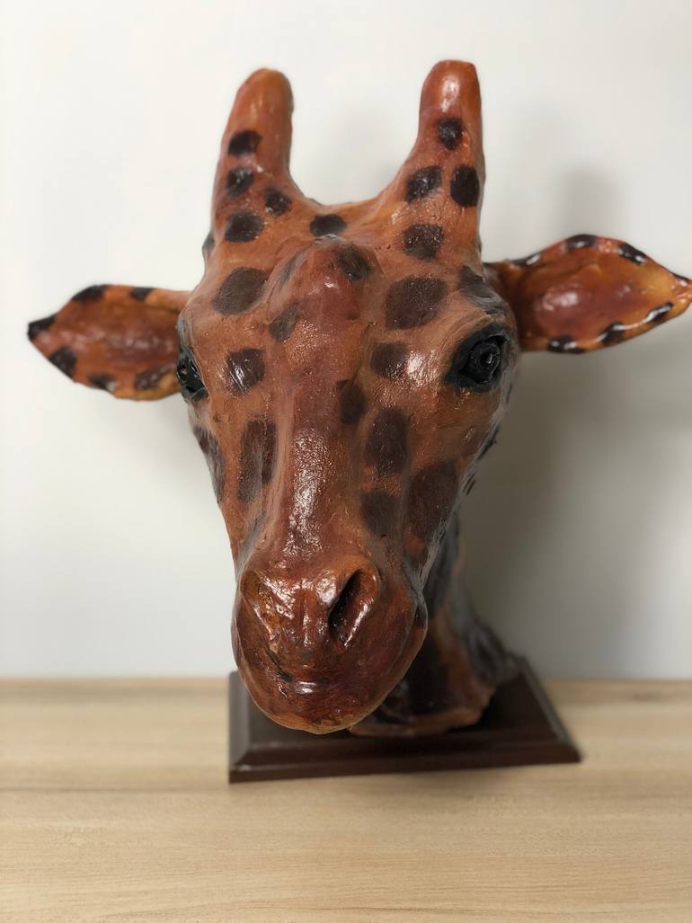Original Art Deco Animal Sculpture by Majdi Jerbi