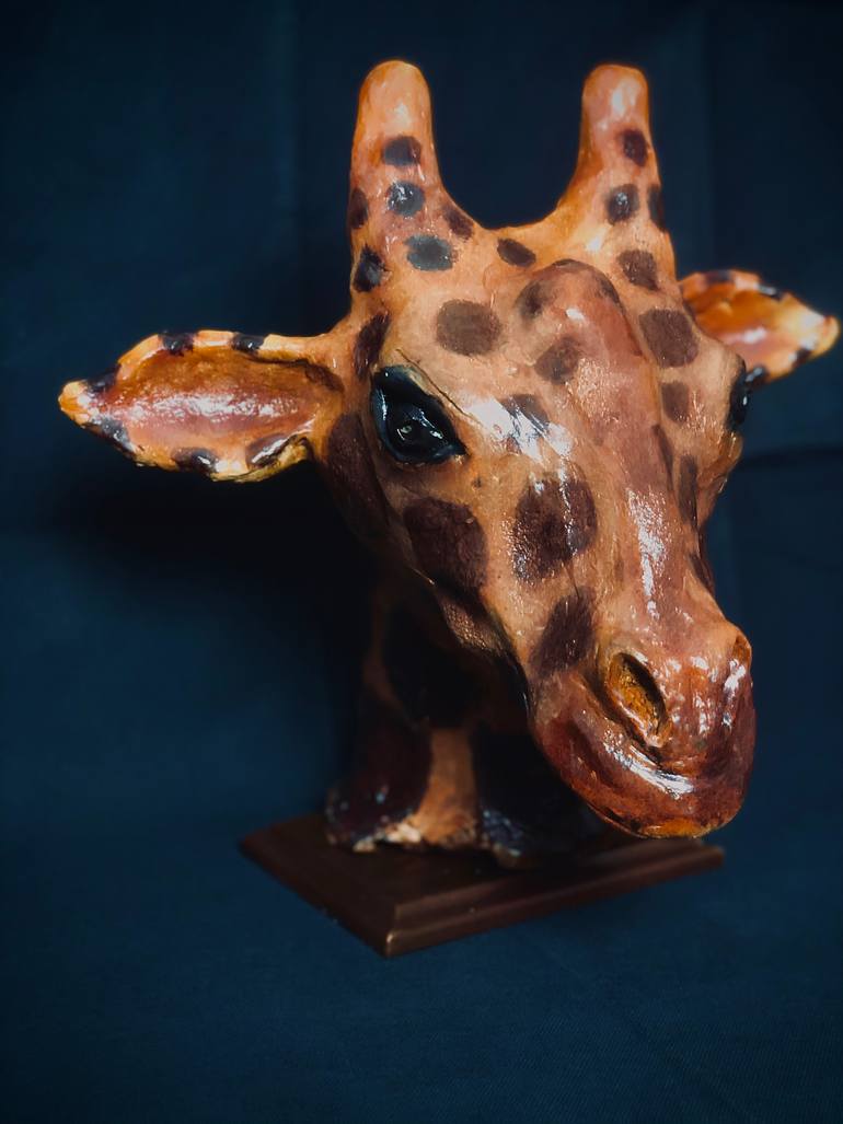 Original Art Deco Animal Sculpture by Majdi Jerbi