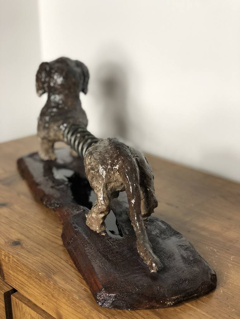 Original Art Deco Animal Sculpture by majdi jerbi